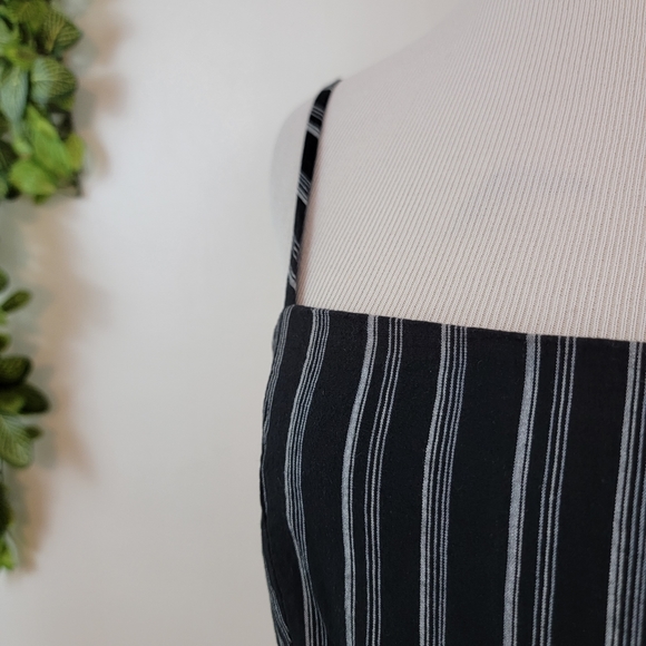 Kendall & Kylie Striped Strappy Body Hugging Mini Dress-Adjustable Strap, small - Picture 4 of 16